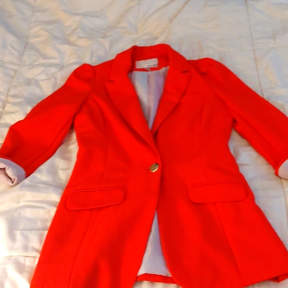 Dynamite Red Blazer - Picture 1 of 3